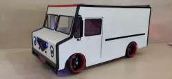 Delivery Van Rc 1/10 Rc Body