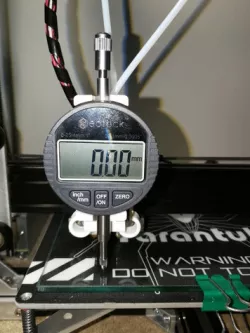 Dial gauge clamp for Tevo Tarantula