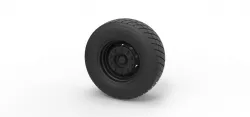 Diecast Front wheel from truck