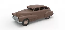 Diecast shell and wheels Buick Scale 1 to 24