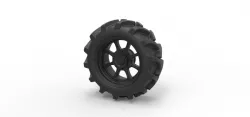 Diecast Wheel from Mud truck