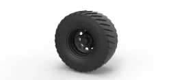 Diecast Wheel from Pulling truck