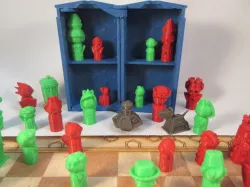 Doctor Who Chess Set Play Set