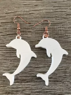 Dolphin earrings