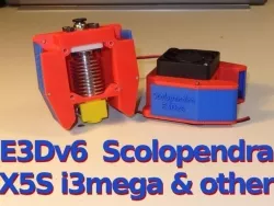 E3Dv6 Scolopendra Cooler for X5S, i3mega & other