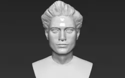 Edward Cullen Twilight Robert Pattinson bust 3D printing ready