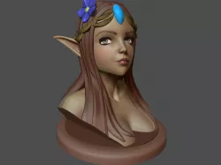 Elf Bust