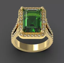 Emerald ring