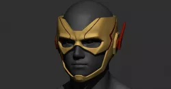 Flash Kid Helmet - DC comic 3D print model 3D print model