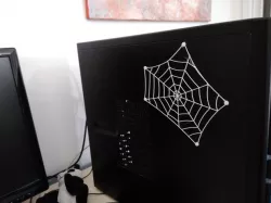 flexible spider web