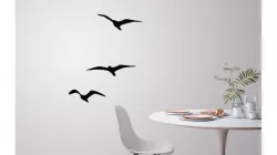 Flying birds for wall decoration