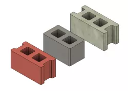 Free Mini Cinder Blocks