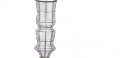 Gift wedding Jewelry Round Flower Vase decor 3D print model