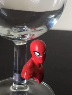 Glass Marker Spiderman