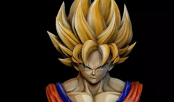 Goku bust