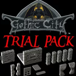 GOTHIC CITY (TILESCAPE 2.0) TRIAL - KICKSTARTER Now LIVE