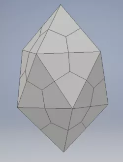 Gyroelongated square bipyramid