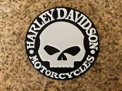 Harley Davidson Willie G Skull Logo