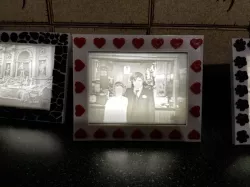 Hearts Frame For My Light Box