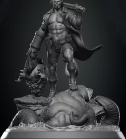 HellBoy - 3D Printable Model