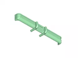HG P407 Tamiya Bruiser Clone Front Bumper Stoßstange