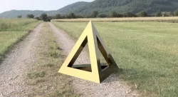 hollowed TETRAHEDRON