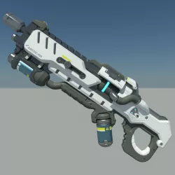 Jack Morrison Alpine Soldier 76 Pulse rifle gun Overwatch