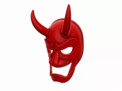 Japanese Demon Mask