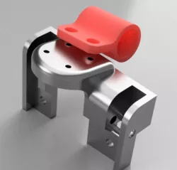 JD Models, RC4WD Hero - Shock Reservoir Relocation Bracket