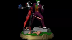 Joker & Harley quinn + free extras