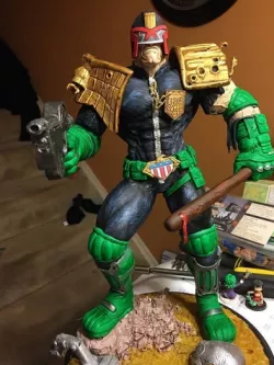 Judge Dredd 3d print model