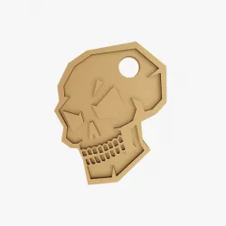 Keychain skull