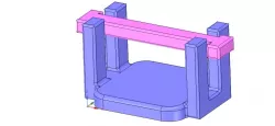 kitchen table napkin holder for outside garden real 3D printing
