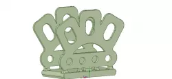 kitchen table napkin holder for real 3D printing