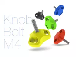Knob Bolt M4