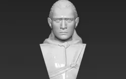 Legolas bust Lord of the Rings 3D printing ready stl obj