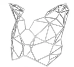 Low Poly Cat Mask