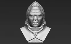 Lurtz Lord of the Rings bust 3D printing ready stl obj