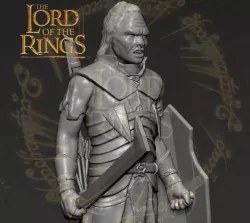 Lurtz Uruk-Hai The Lord of the Rings 3D printing ready