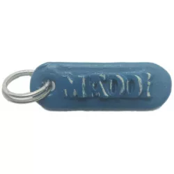 MADDI Personalized keychain embossed letters