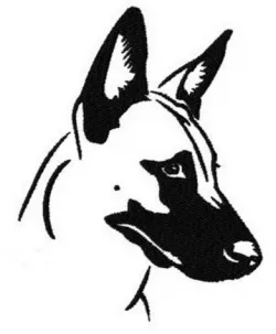 Malinois keychains