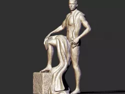 Man statue