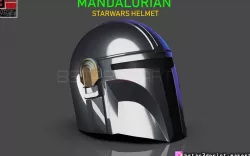 Mandalorian Helmet - STAR WARS movie 2019