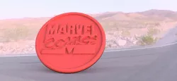 Marvel comics coaster