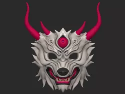 Mask Wolf - Devil Maskmask for cosplay 3D
