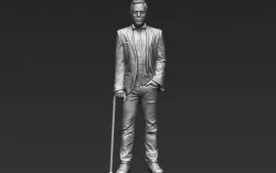 MD Gregory House 3D printing ready stl obj