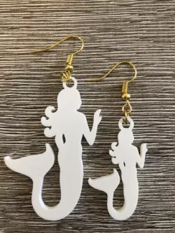 Mermaid earrings (two files!)