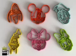 MICKY MOUSE DISNEY MOLDE CORTANTE PARA GALLETAS FONDANT