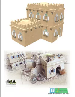modular arabic building set II (stl file)