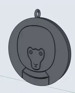 Monkey pendant